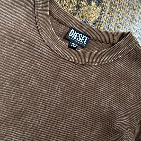 Diesel Brown Long Sleeve Shirt - Picture 3 of 4